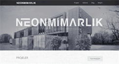 Desktop Screenshot of neonmimarlik.com